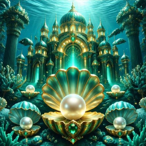 Perla oceanului — ilustrație